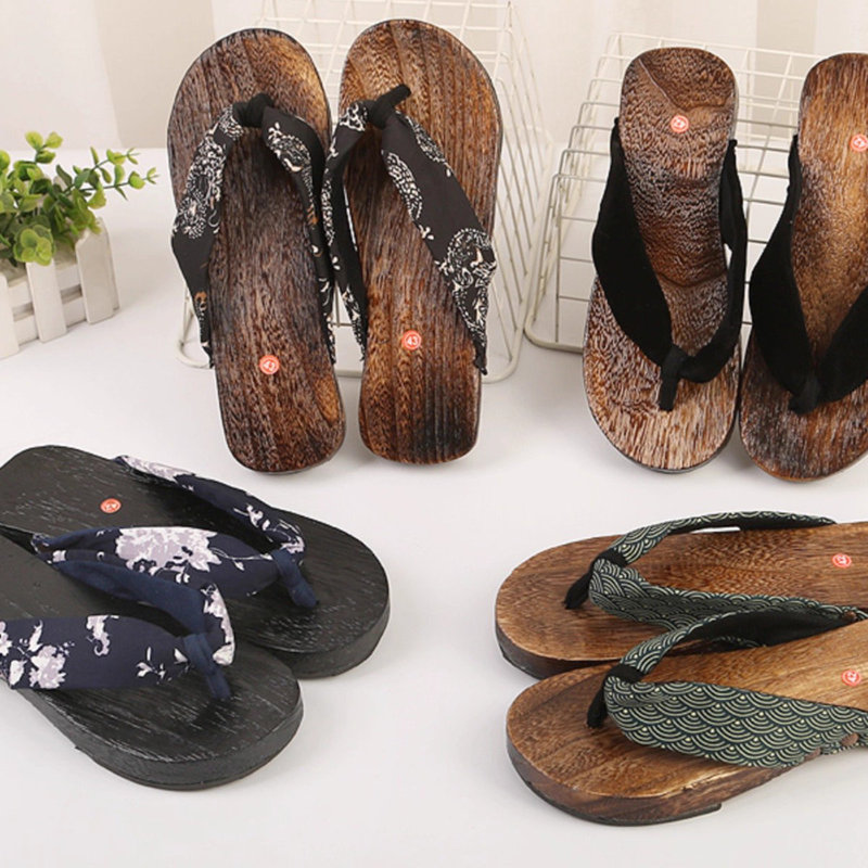 Geta Wooden Sandal - Anime Ninja Yaz Takunya Terlik Erkek