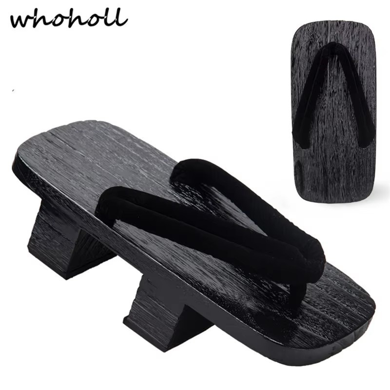 Geta Wooden Sandal - Whoholl Jiraiya Cosplay japon Kimono Geta