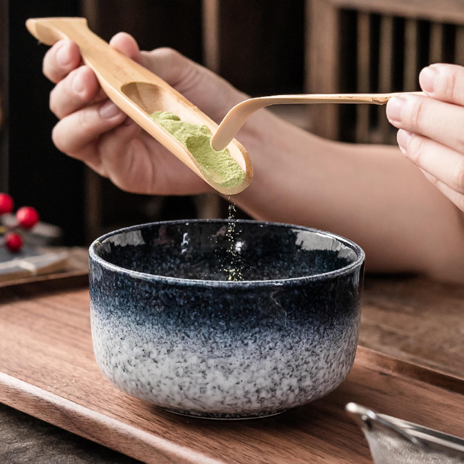 Japanese Tea - Otantik Japon Tarzı Seramik Matcha Kasesi,