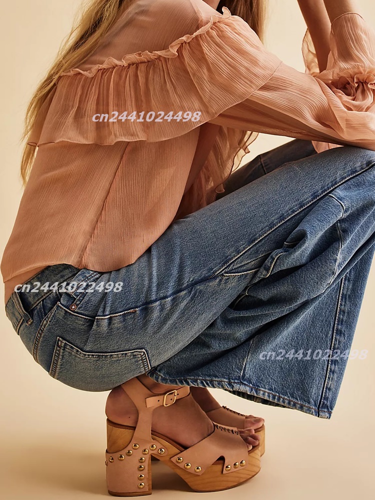 Kadın Kalın Blok Ahşap Topuklu - Geta Wooden Sandal incelemesi ve fiyatı