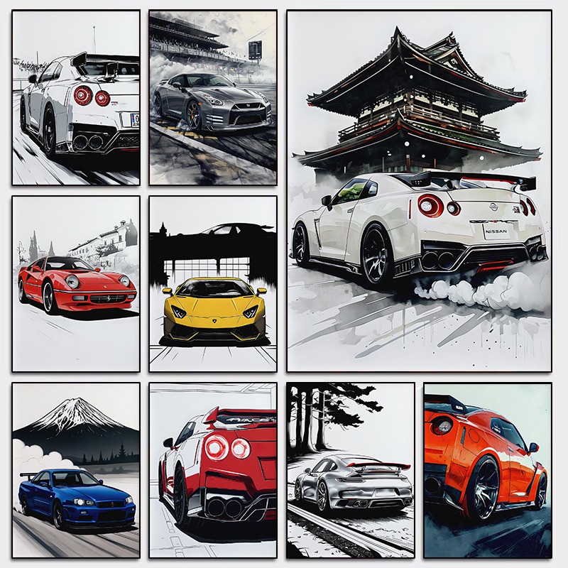 Japon Tarzı Supercar Duvar san - Japanese Luxury Lifestyle incelemesi ve fiyatı